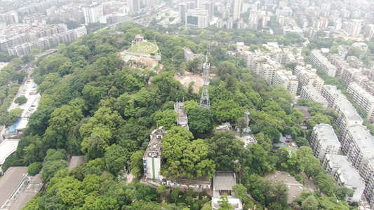 航拍福建乌山4A景区视频