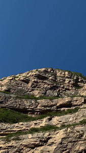 山西著名旅游景点悬空寺实拍视频旅游景区视频