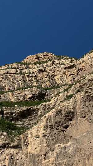 山西著名旅游景点悬空寺实拍视频佛教建筑21秒视频