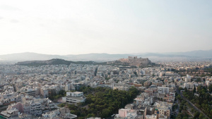 雅典的空中10秒视频
