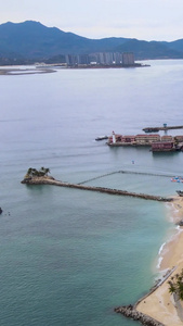 海南分界洲5A景区航拍环绕延时环绕航拍视频
