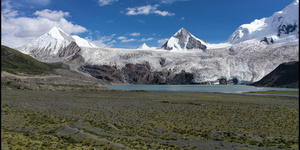 西藏萨普神山雪山航拍13秒视频