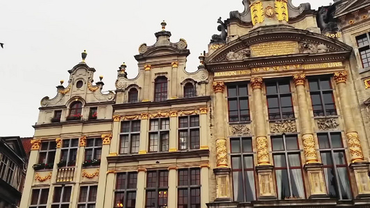 欧洲建筑和历史建筑旅行和观光视频