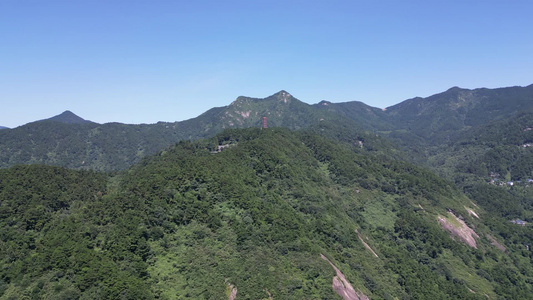 湖南南岳衡山景区航拍视频