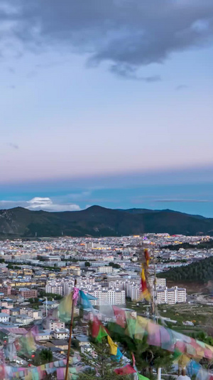 【旅游宣传片】香格里拉视频合集蓝天白云129秒视频