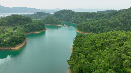 4k杭州千岛湖5A旅游景区视频