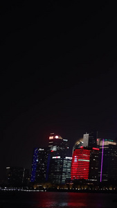 东方明珠夜景金融中心视频