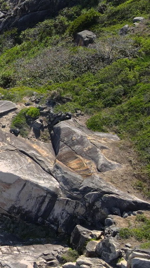 海南三亚蜈支洲岛环岛公路航拍5A景区37秒视频