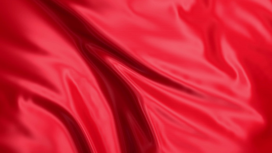 红绸红布飘动视频背景视频
