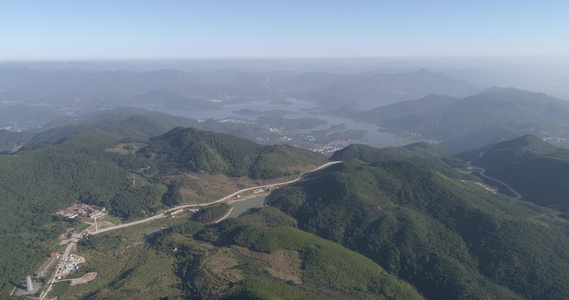 福建丘陵山脉山川山森林绿色环保视频