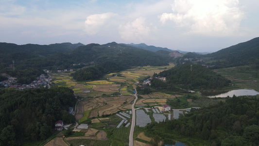 农田农业种植航拍视频