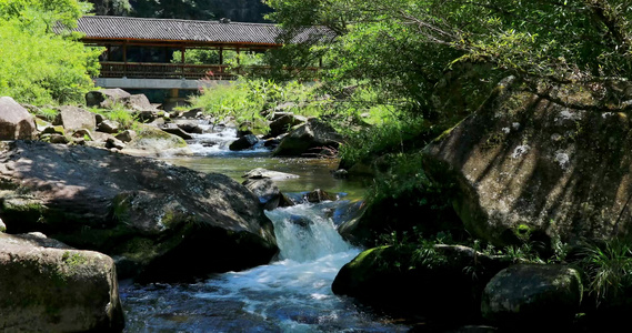 黄水溪流4K高清视频视频