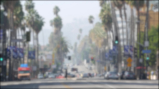星光大道洛杉矶好莱坞大道加利福尼亚州美国行人走在街道视频