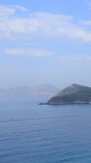 欧洲土耳其蓝色爱琴海海岸度假实拍视频地中海79秒视频