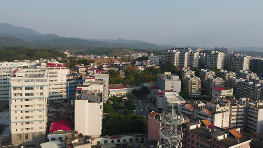 福建省龙岩市武平县医院航拍视频