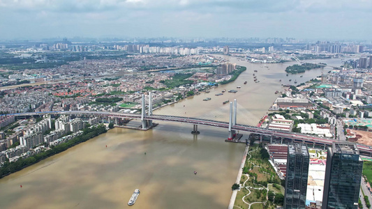 4k广州海珠区大景视频