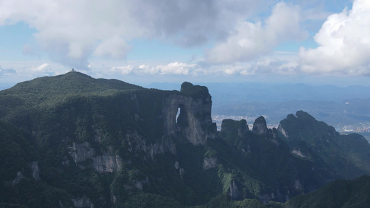 湖南张家界天门山5A景区视频