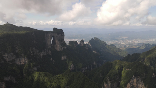 湖南张家界天门山5A景区视频