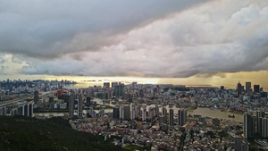 4k珠海雨后大景28秒视频