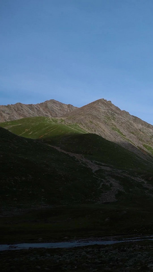 高原湖泊类乌齐色吉雪山类乌齐风景78秒视频