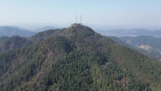 祖国壮丽山川森林植物航拍 视频