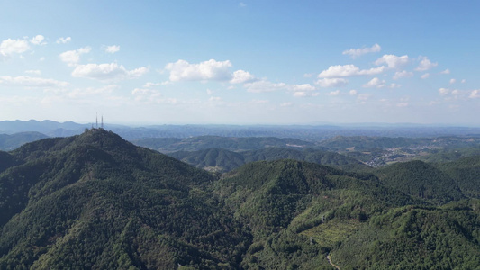 祖国壮丽山川森林植物航拍 视频