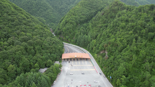 航拍湖北神农架5A景区视频