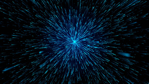 蓝色粒子发射粒子元素视频10秒视频