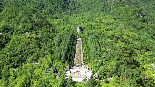 航拍湖北神农架5A景区视频