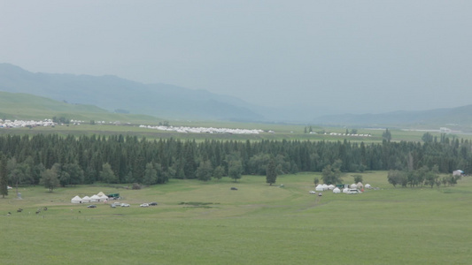 天山独库公路风景视频