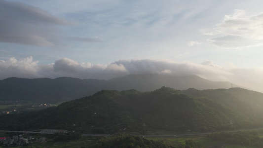 山地云海航拍视频