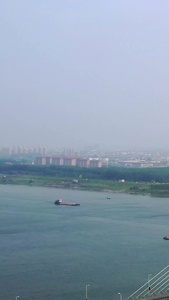 湖北荆州长江大桥高速公路视频