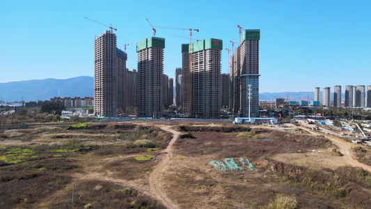 昆明建筑工地视频