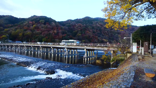 日本岚山（有BGM）视频