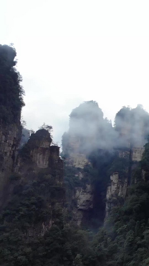 张家界山峰电梯34秒视频