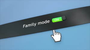 设置家庭模式的应用程序8秒视频