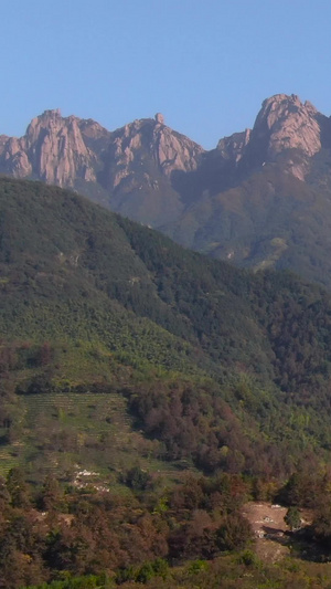 航拍5A级景区九华山99米高地藏王菩萨雕塑视频旅游景点56秒视频
