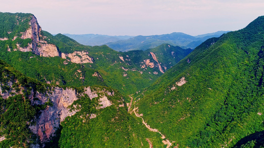 云台山大峡谷[木札岭]视频