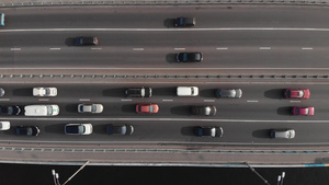 桥上空中最高处的高速公路28秒视频
