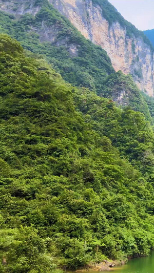 湖南天门山风景航拍5A景区75秒视频