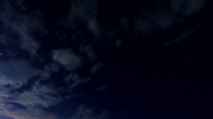 美丽的夜空中星尾4公里时间差13秒视频