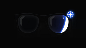 超酷栏目包装墨镜太阳镜闪耀元素4秒视频