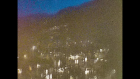 多洛美人意大利1973年夜间多洛美人风景视频
