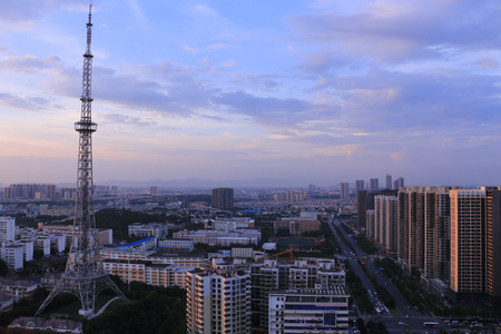 日转夜延时视频