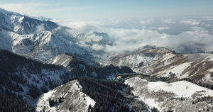 山上积雪12秒视频