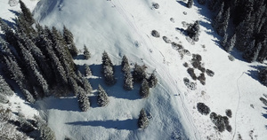 山上积雪云层之上16秒视频