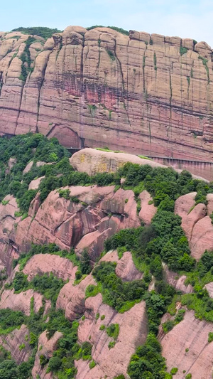 5A风景区弋阳龟峰地标神龟航拍合集世界自然遗产110秒视频