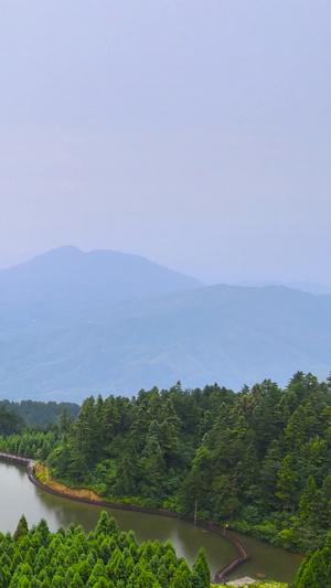 5A风景区明月山月亮湖航拍合集江西旅游138秒视频