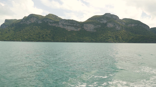 位于苏梅岛旅游天堂热带度假胜地附近的安通国家海洋公园视频