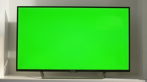 绿幕电视机30秒视频